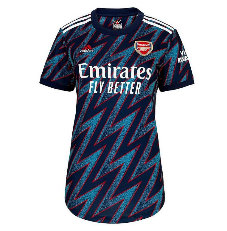 2021/22 Arsenal Women Football Kit Third Soccer Jersey